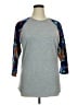 Lularoe Gray 3/4 Sleeve T-Shirt Size XL - photo 1