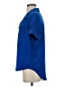Rag & Bone 100% Silk Blue Short Sleeve Silk Top Size S - photo 5
