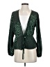 ASTR The Label 100% Polyester Green Long Sleeve Blouse Size XS - photo 1