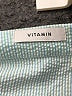 Vitamin Teal Long Sleeve Blouse Size M - photo 7