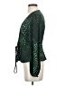 ASTR The Label 100% Polyester Green Long Sleeve Blouse Size XS - photo 5