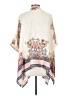 Angie 100% Rayon Ivory Kimono Size S - photo 2