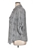 Torrid 100% Polyester Houndstooth Gray 3/4 Sleeve Blouse Size 1X Plus (1) - photo 5
