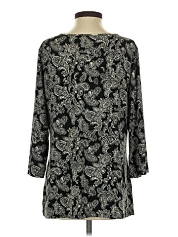 Susan Graver 3/4 Sleeve Blouse (view 2)