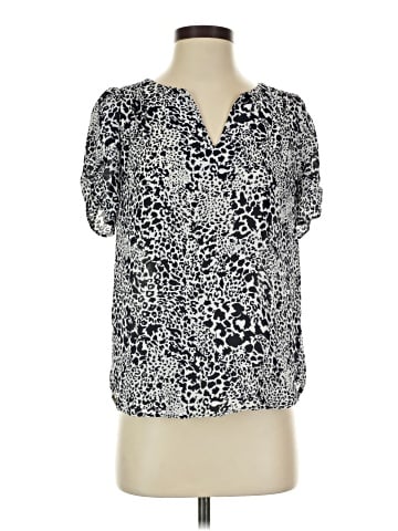 Jones New York Short Sleeve Blouse (view 1)