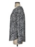 Ann Taylor LOFT 100% Polyester Paisley Silver Long Sleeve Blouse Size XS - photo 5