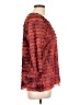 Elementz Burgundy 3/4 Sleeve Blouse Size L - photo 4