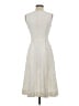 Sportmax Chevron-herringbone Ivory Cocktail Dress Size 4 - photo 2