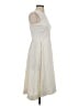 Sportmax Chevron-herringbone Ivory Cocktail Dress Size 4 - photo 4