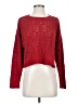American Eagle Outfitters 100% Polyester Red Pullover Sweater Size S - photo 1