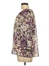 Apt. 9 100% Polyester Purple 3/4 Sleeve Blouse Size L - photo 5