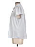 Laundry by Shelli Segal 100% Polyester Silver Sleeveless Blouse Size L - photo 5