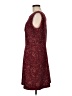 Assorted Brands Tweed Burgundy Cocktail Dress Size EU (IT) 44 / US 8 - photo 5