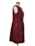 Assorted Brands Tweed Burgundy Cocktail Dress Size EU (IT) 44 / US 8 - photo 4