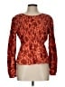 Universal Thread Orange Long Sleeve Blouse Size L - photo 1