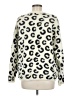 Racheal Animal Print Ivory Pullover Sweater Size M - photo 2