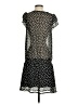 Zara Basic Polka Dots Black Casual Dress Size S - photo 2