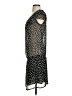 Zara Basic Polka Dots Black Casual Dress Size S - photo 5