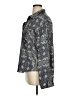 Evereve 100% Polyester Paisley Gray Long Sleeve Blouse Size XL - photo 5