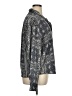 Evereve 100% Polyester Paisley Gray Long Sleeve Blouse Size XL - photo 4