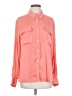 Steve Madden 100% Polyester Color Block Orange Long Sleeve Blouse Size S - photo 1