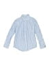 Classic Prep 100% Cotton Stripes Blue Long Sleeve Button-Down Shirt Size 8 - photo 1