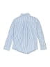 Classic Prep 100% Cotton Stripes Blue Long Sleeve Button-Down Shirt Size 8 - photo 2