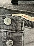Levi's Gray Denim Shorts Size 26 waist - photo 3