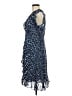 DKNY 100% Polyester Blue Cocktail Dress Size 6 - photo 5
