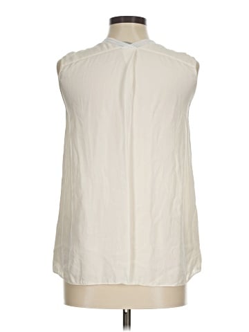 Vince. Sleeveless Silk Top (view 2)