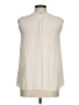 Vince. 100% Silk Ivory Sleeveless Silk Top Size M - photo 2