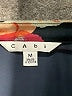 CAbi 100% Polyester Black Long Sleeve Blouse Size M - photo 7