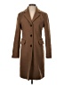 MICHAEL Michael Kors Solid Brown Wool Coat Size S - photo 1