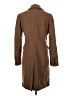 MICHAEL Michael Kors Solid Brown Wool Coat Size S - photo 2