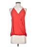 Three Eighty Two 100% Polyester Orange Sleeveless Blouse Size S - photo 1