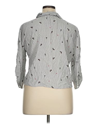 grand & greene 3/4 Sleeve Button-Down Shirt (view 2)