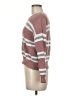 Sweet & Sinful Stripes Pink Pullover Sweater Size M - photo 5