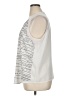 Calvin Klein 100% Polyester Silver Sleeveless Top Size 1X - photo 5