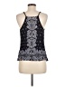LUQ 100% Rayon Black Sleeveless Blouse Size M (petite) - photo 2
