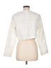Shein 100% Polyester Tweed Ivory Jacket Size 6 - photo 2