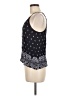 LUQ 100% Rayon Black Sleeveless Blouse Size M (petite) - photo 5