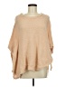 Pink Lily Tan Poncho Size M - photo 1