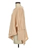 Pink Lily Tan Poncho Size M - photo 5