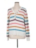 St. John's Bay Stripes White Pullover Sweater Size XL - photo 1