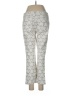 CAbi Animal Print Ivory Jeans Size 4 - photo 2