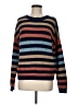 Mine 100% Acrylic Stripes Blue Pullover Sweater Size M - photo 1
