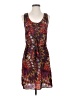 Apt. 9 100% Polyester Print Brown Casual Dress Size S - photo 1