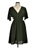 Shein 100% Polyester Solid Green Casual Dress Size 6 - photo 1