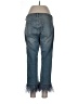 V Cristina Chevron-herringbone Blue Jeans Size 10 - photo 2