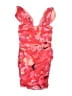 Aqua 100% Polyester Pink Red Cocktail Dress Size XS - photo 1